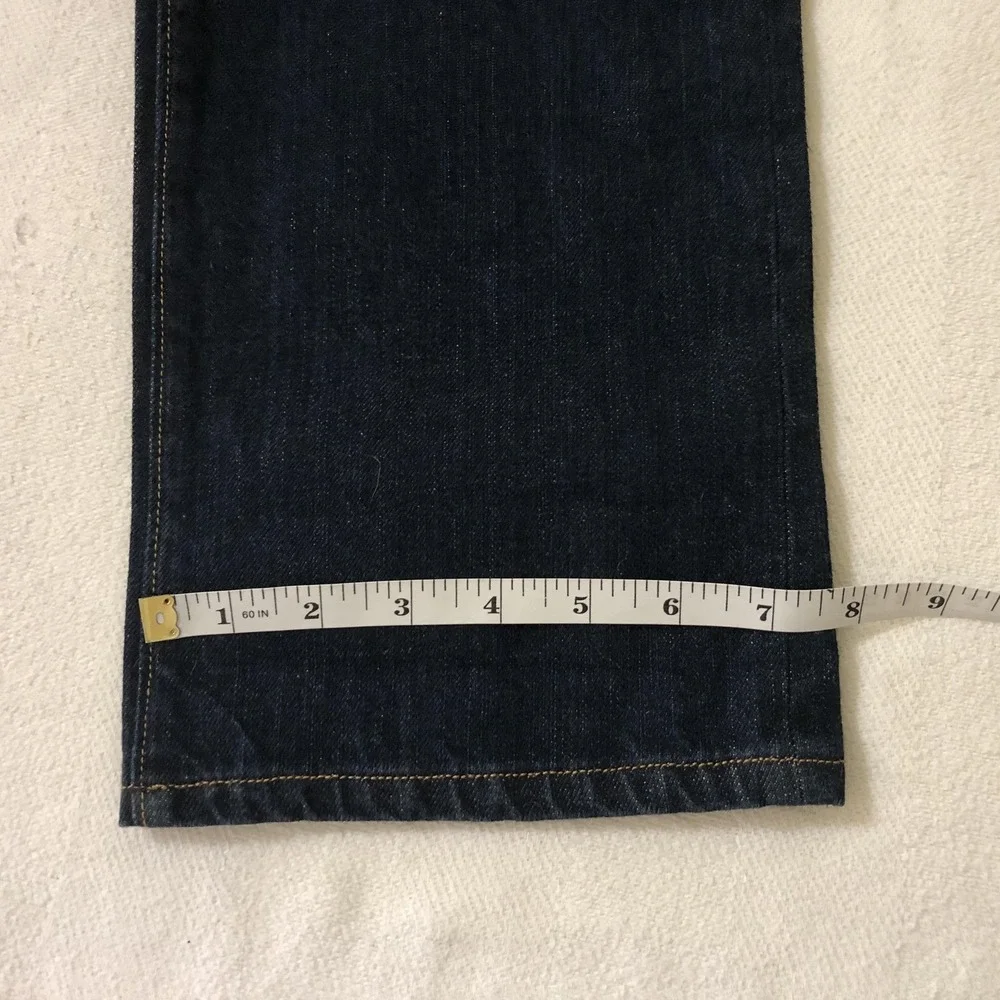 BLKSMTH Jeans Mens 31x34 Blue Selvage Regular Roger Straight Leg Cone Denim USA